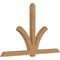 Ekena Millwork Redmond Timber Gable Bracket, Western Red Cedar, 108"W x 68"H x 5 1/2"D x 5 1/2"F, 15/12 Pitch GBW108X68X0606RED00SWR - alternate 2